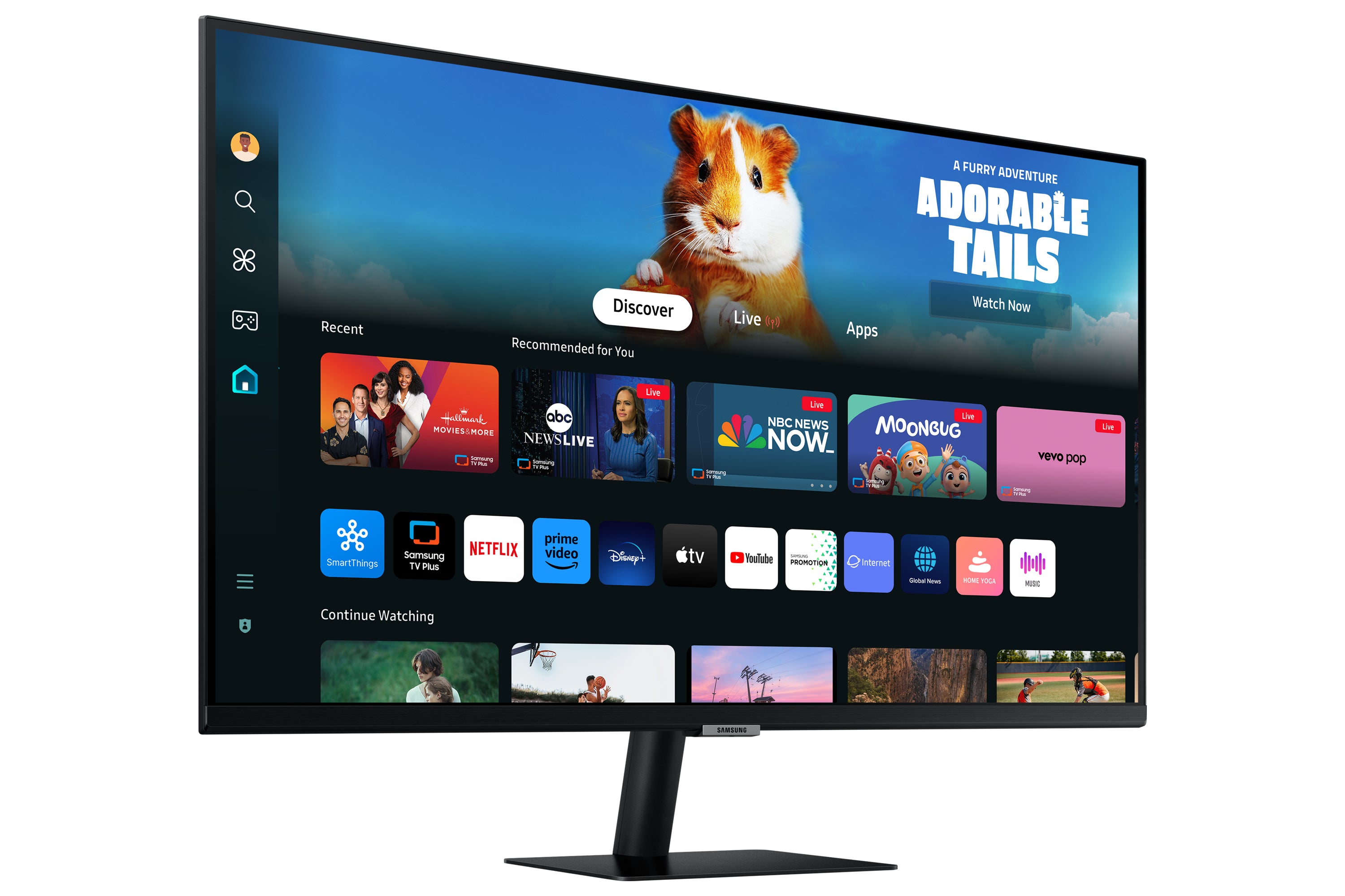 Samsung Smart 27-Inch Monitor | Full HD 1920x1080