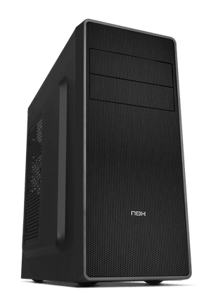 Nox COOLBAY RX -NXCBAYRX PC Case | Micro-ATX | Mesh Front