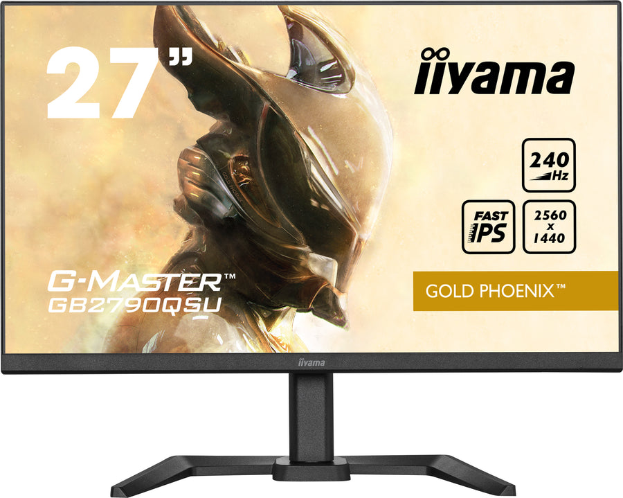 iiyama G-Master Gold Phoenix GB2790QSU-B5 | 27" Gaming Monitor | QHD | 240Hz | Fast IPS | FreeSync Premium
