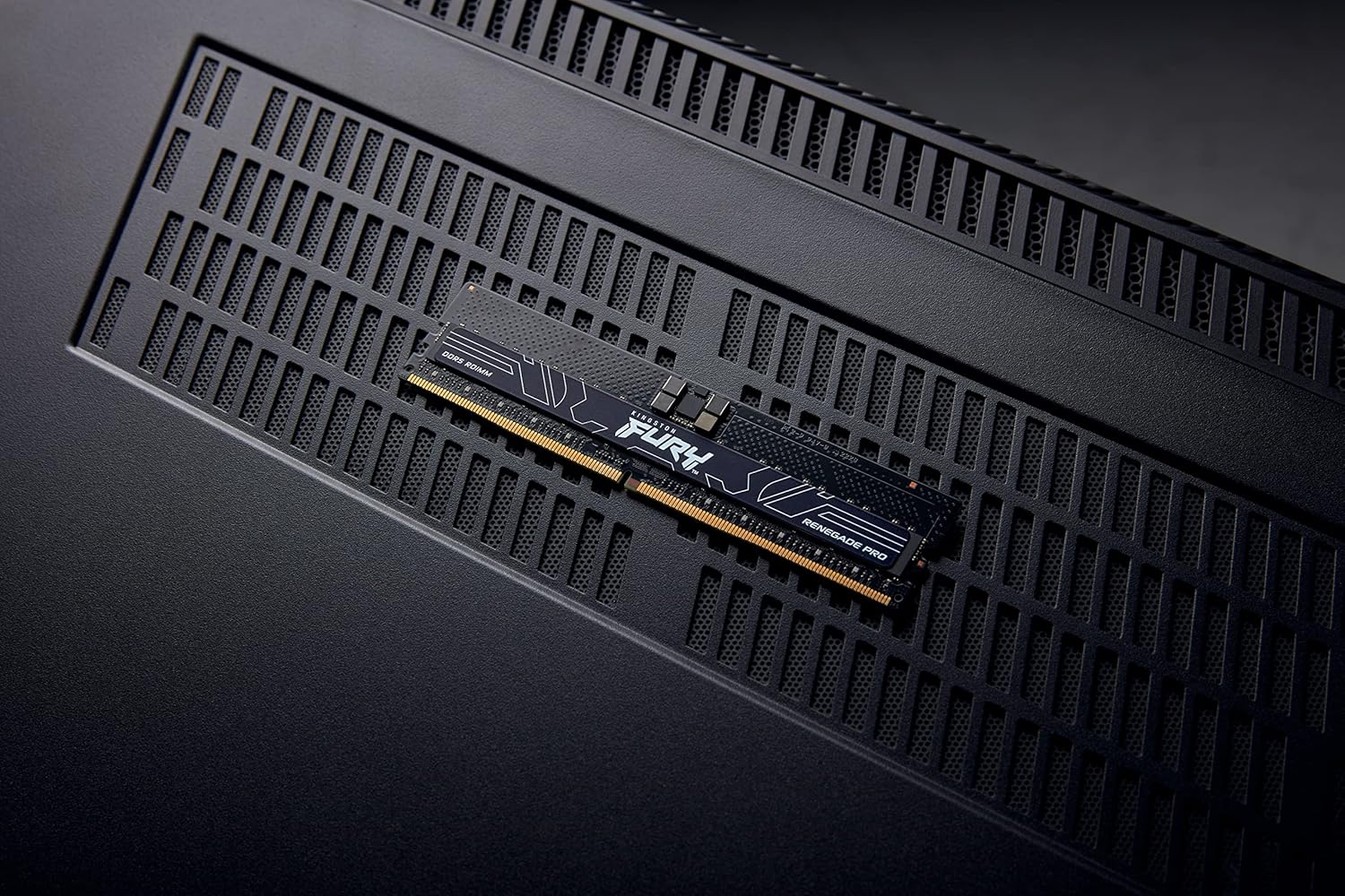 Kingston FURY Renegade Pro DDR5 RDIMM ECC 64GB Set (2x32GB) | 6000MT/s CL32 | AMD EXPO + Intel XMP 3.0 | Registered ECC for Threadripper PRO 7000 | EPYC 9004 | Xeon W-3400 W-2400 | 2Rx8 Dual Rank | Black Aluminum Heat Spreader | Workstation
