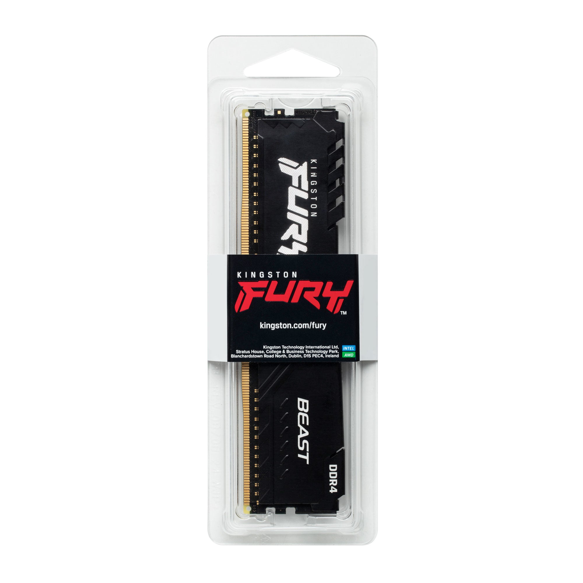 Kingston FURY Beast 16GB 3200MHz DDR4 PC Case