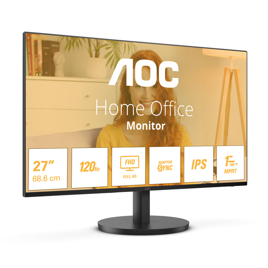 AOC 27B3HA2 27-Inch Gaming Monitor | Full HD | 100Hz | Black