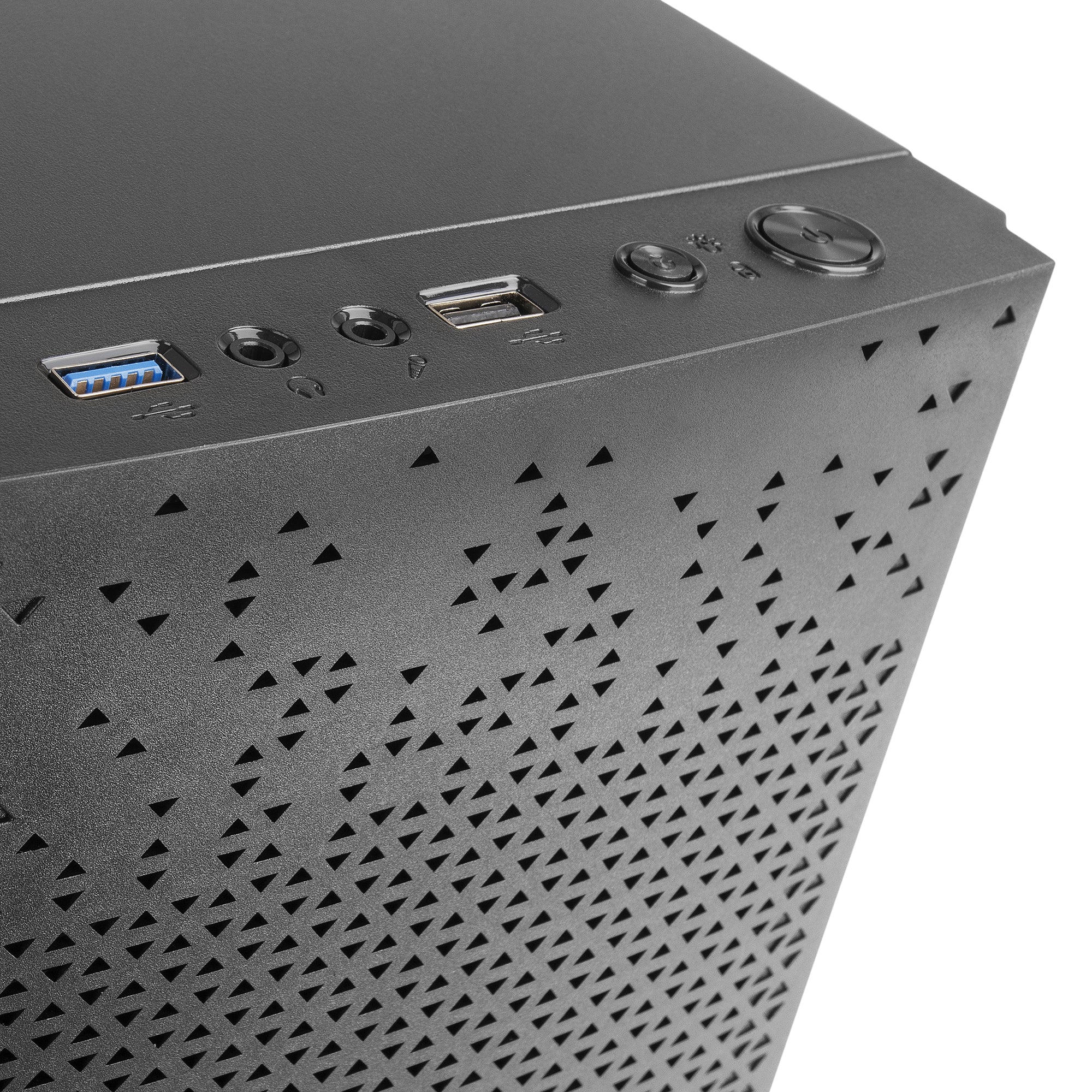 Tacens ANIMA AC6 PC Case | Micro-ATX | Mesh Front | Black
