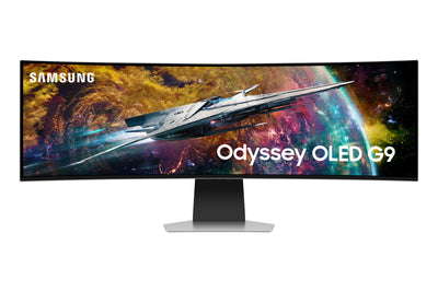 Samsung LS49CG950SUXEN 49p DWQHD 240Hz Gaming Monitor | QHD | 240Hz | ملاحظة: ploriz