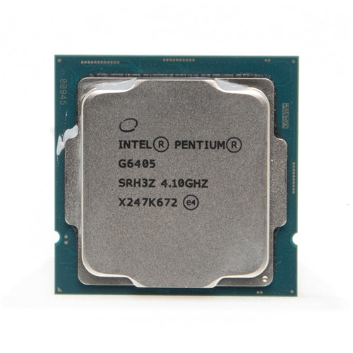 Intel Pentium Gold G6405 Desktop Processor | 2 Cores · 4 Threads | 4.10 GHz | 4 MB Cache · LGA1200 | UHD Graphics 610 · 