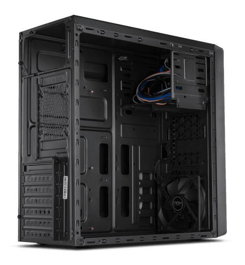 Nox COOLBAY RX -NXCBAYRX PC Case | Micro-ATX | Mesh Front