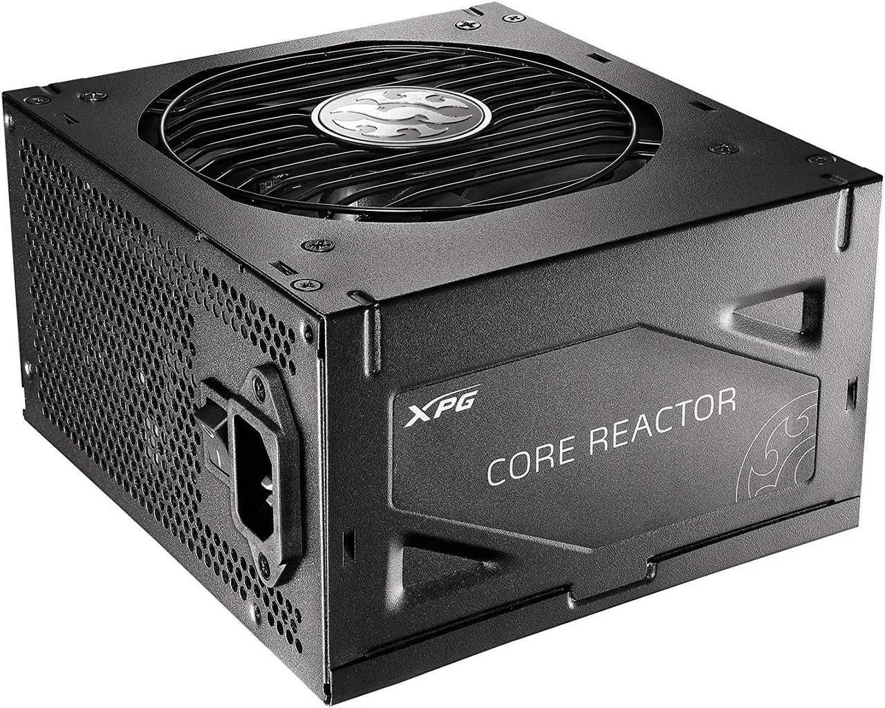 XPG Core Reactor 850W 80+ Gold | Fully Modular ATX Power Supply | 100% Japanese Capacitors | LLC Resonant Topology | DC-DC Design | 120mm FDB Fan | Intelligent Fan Curve | Cybenetics ETA Platinum + LAMBDA A- | Single +12V Rail
