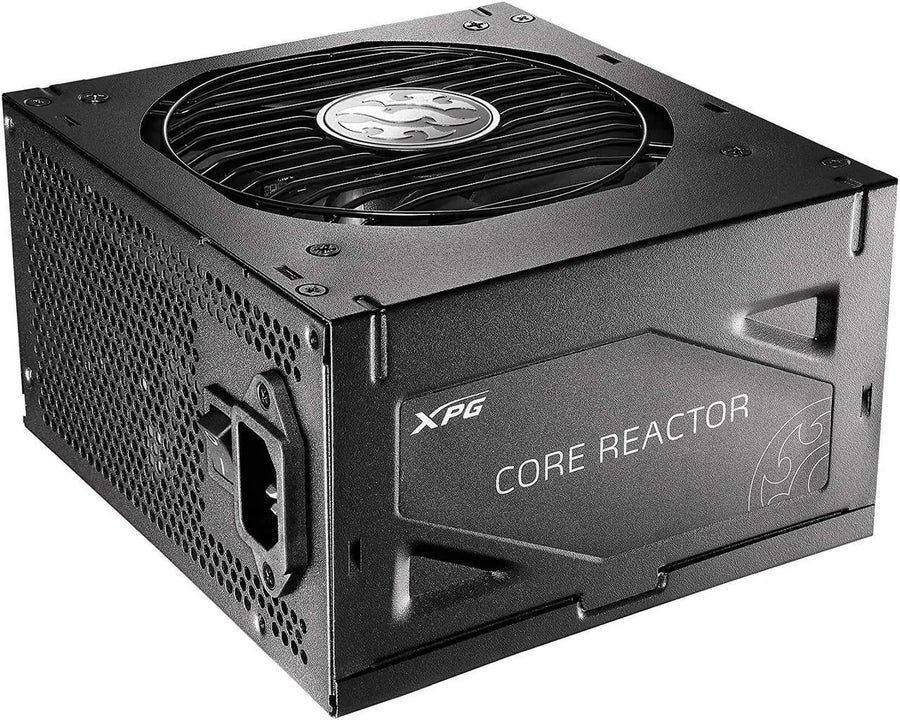 XPG Core Reactor 850W 80+ Gold | Fully Modular ATX Power Supply | 100% Japanese Capacitors | LLC Resonant Topology | DC-DC Design | 120mm FDB Fan | Intelligent Fan Curve | Cybenetics ETA Platinum + LAMBDA A- | Single +12V Rail