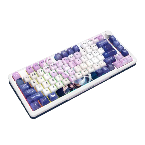 Redragon Cyrus Pro K681ACG-RGB-PRO 75% Mechanical Gaming Keyboard | 81 Keys · Control Knob | Tri-Mode Bluetooth · 2.4GHz
