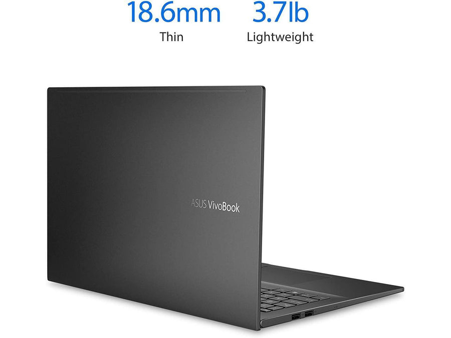 ASUS VivoBook 15 OLED K513EA Laptop | Intel Core i5-1135G7 · Iris Xe Graphics | 12GB DDR4 · 512GB PCIe NVMe SSD | 15.6-inch FHD OLED · 100% DCI-P3 | Backlit Keyboard · Fingerprint | Indie Black