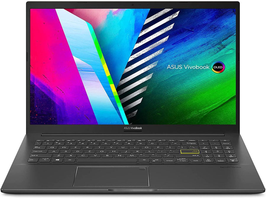 ASUS VivoBook 15 OLED K513EA Laptop | Intel Core i5-1135G7 · Iris Xe Graphics | 12GB DDR4 · 512GB PCIe NVMe SSD | 15.6-inch FHD OLED · 100% DCI-P3 | Backlit Keyboard · Fingerprint | Indie Black