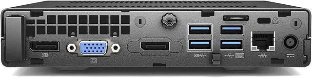 HP EliteDesk 800 G2 Desktop Mini PC | Intel Core i3 · 6th Gen | 8 GB DDR4 | 128 GB SSD | Intel HD Graphics 530 | USB Typ
