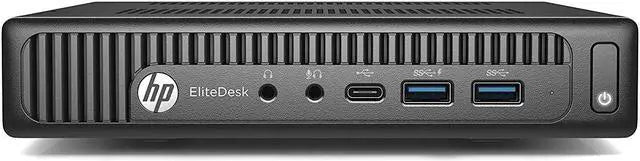HP EliteDesk 800 G2 Desktop Mini PC | Intel Core i3 · 6th Gen | 8 GB DDR4 | 128 GB SSD | Intel HD Graphics 530 | USB Typ