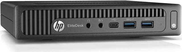 HP EliteDesk 800 G2 Desktop Mini PC | Intel Core i3 · 6th Gen | 8 GB DDR4 | 128 GB SSD | Intel HD Graphics 530 | USB Typ