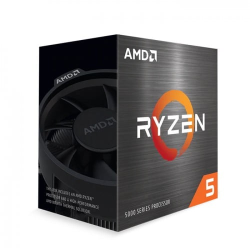 AMD Ryzen 5 5500 Desktop Processor | 6 Cores · 12 Threads | 3.6 GHz Base · Up to 4.2 GHz Boost | 16 MB L3 · Socket AM4 | 65W · Wraith Stealth Cooler Included
