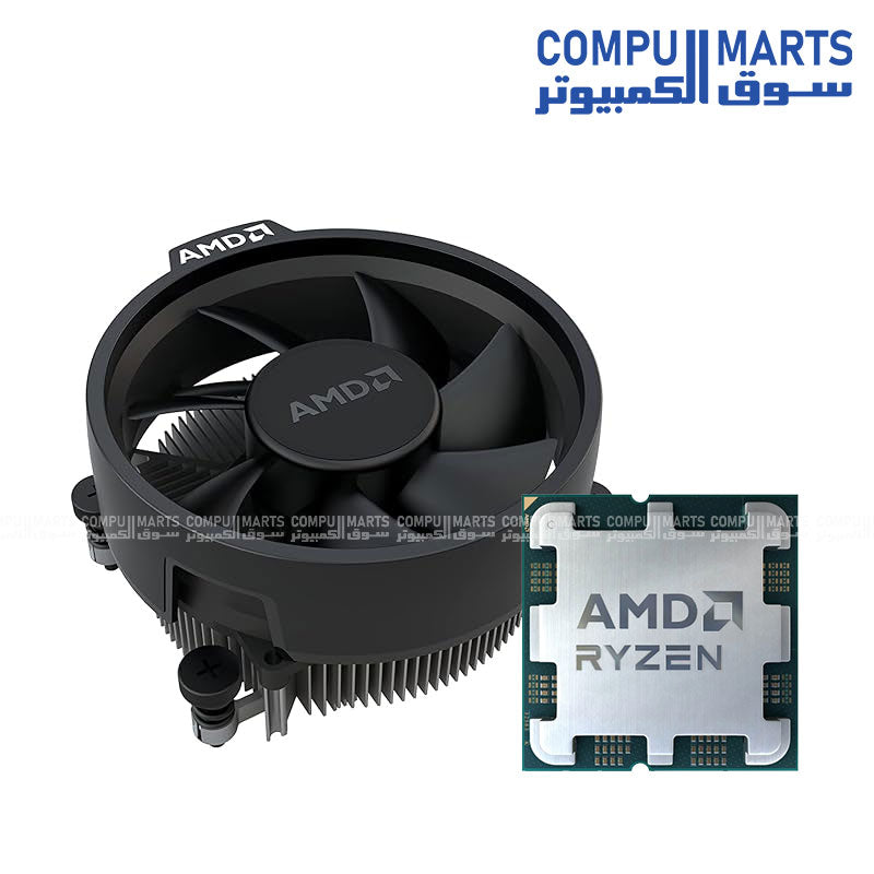 AMD Ryzen 5 8600G Desktop Processor | 6 Cores · 12 Threads | 4.3GHz Base · 5.0GHz Boost | Radeon 760M · Socket AM5 · 65W | Silver