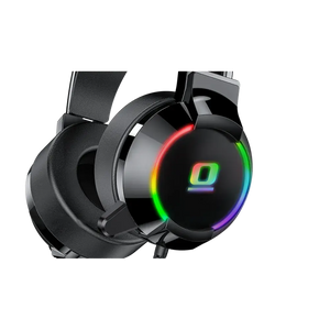 AXGON AXGH01 RGB Gaming Headset | 50mm Neodymium Drivers | 20Hz–20kHz | 2.2m Cable · Noise-Cancelling Cardioid Mic | RGB Running Lighting | Black