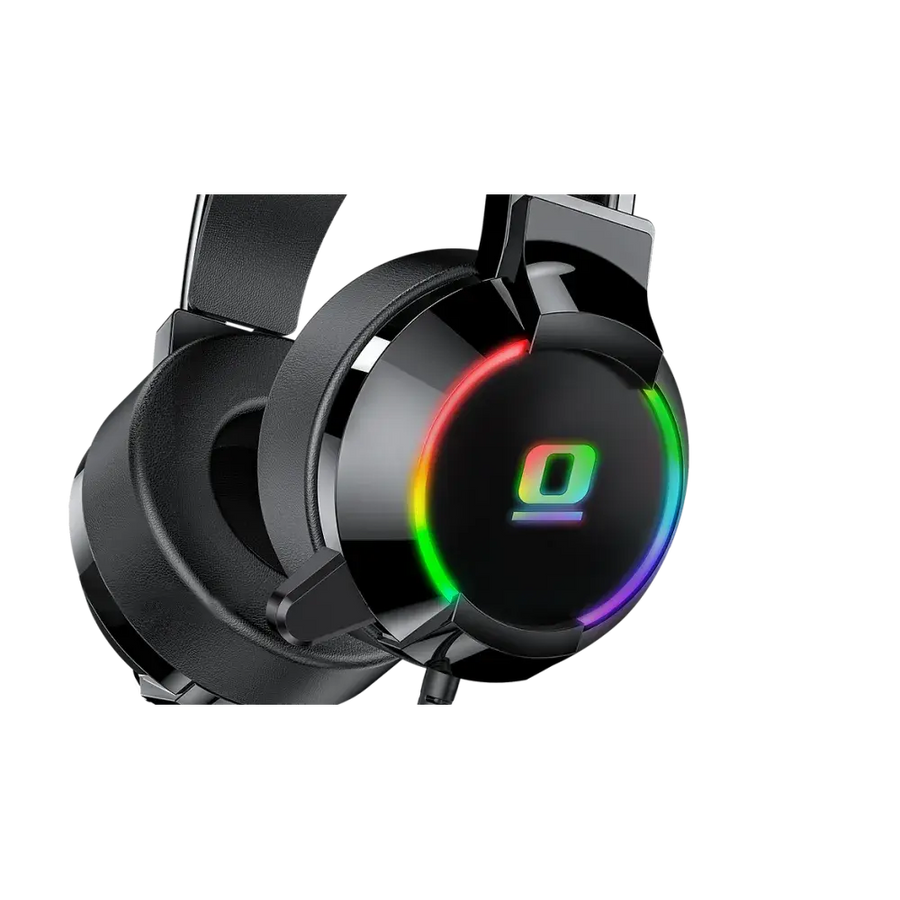 AXGON AXGH01 RGB Gaming Headset | 50mm Neodymium Drivers | 20Hz–20kHz | 2.2m Cable · Noise-Cancelling Cardioid Mic | RGB
