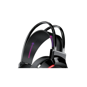 AXGON AXGH01 RGB Gaming Headset | 50mm Neodymium Drivers | 20Hz–20kHz | 2.2m Cable · Noise-Cancelling Cardioid Mic | RGB Running Lighting | Black