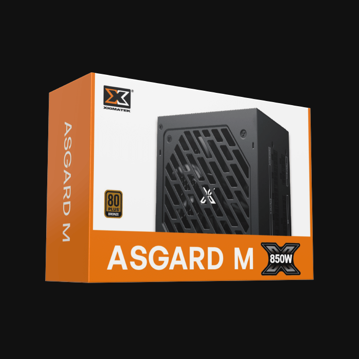 XIGMATEK Asgard 750W ATX Power Supply | 80 PLUS Bronze | Black