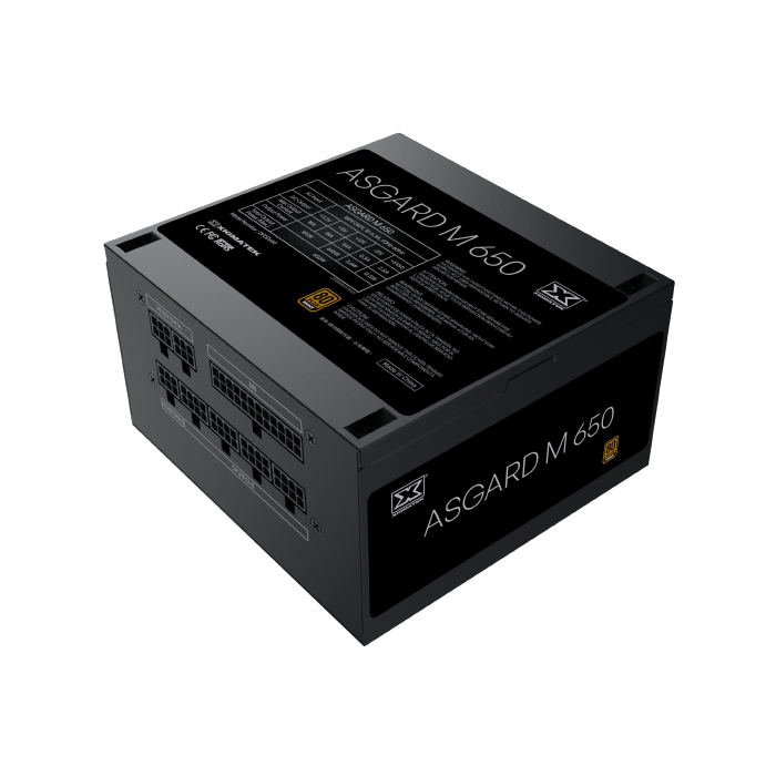 XIGMATEK Asgard 750W ATX Power Supply | 80 PLUS Bronze | Black