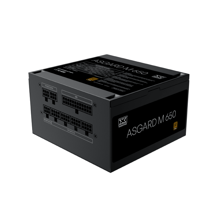 XIGMATEK Asgard 750W ATX Power Supply | 80 PLUS Bronze | Black