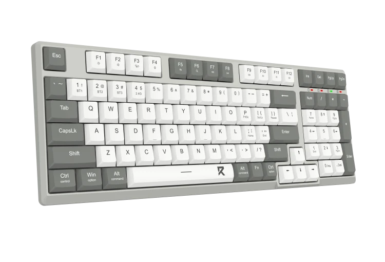 Redragon BK-7111 Slim Wireless Keyboard | 98 Keys · 96% Compact Full-Size | Low-Profile Scissor Mechanism · Quiet | 2.4G
