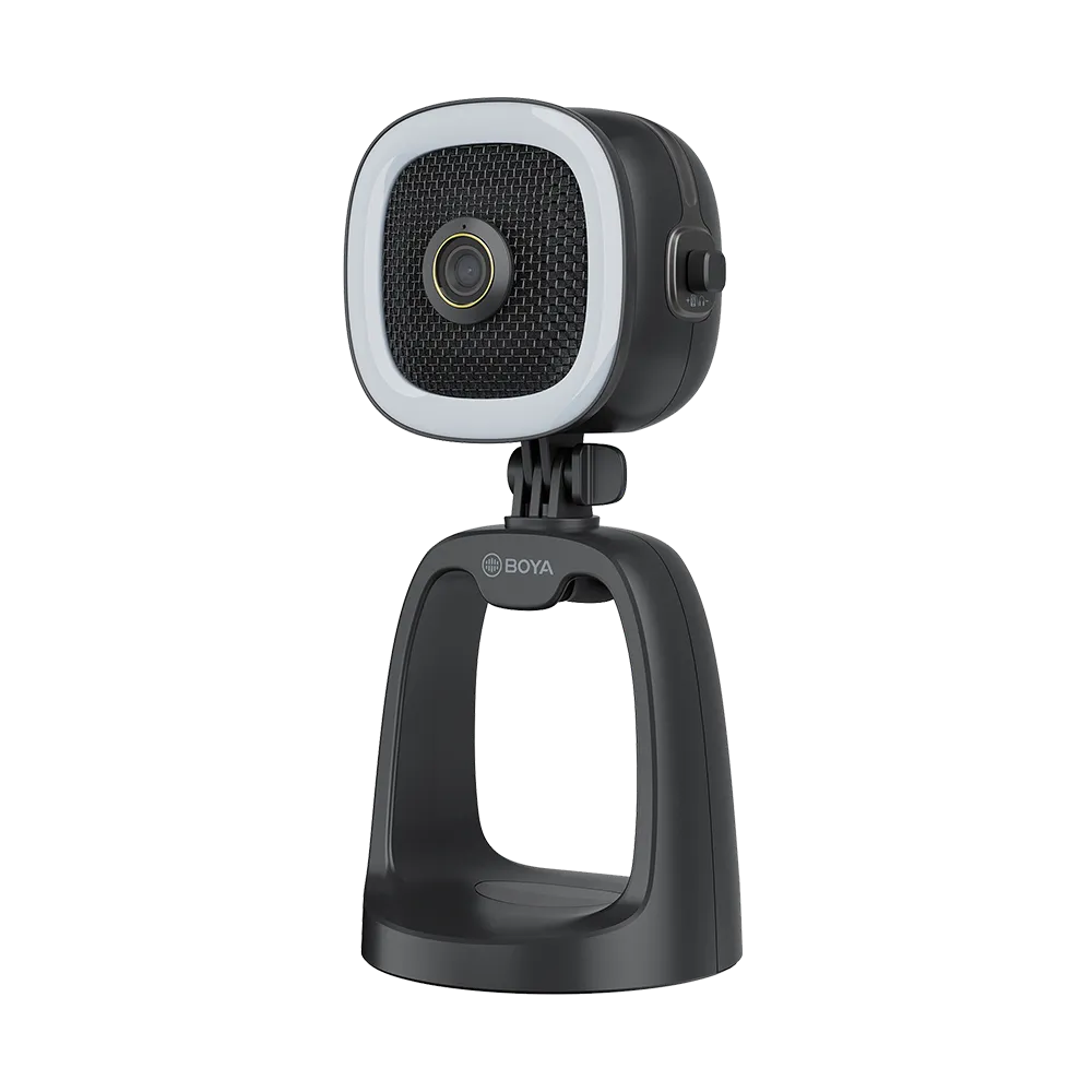 BOYA BY-CM6 USB Microphone | Cardioid Pickup | Plug and Play USB-A · USB-C | Gain · Volume · Mute Controls | Real-Time Monitoring | Adjustable Detachable Stand