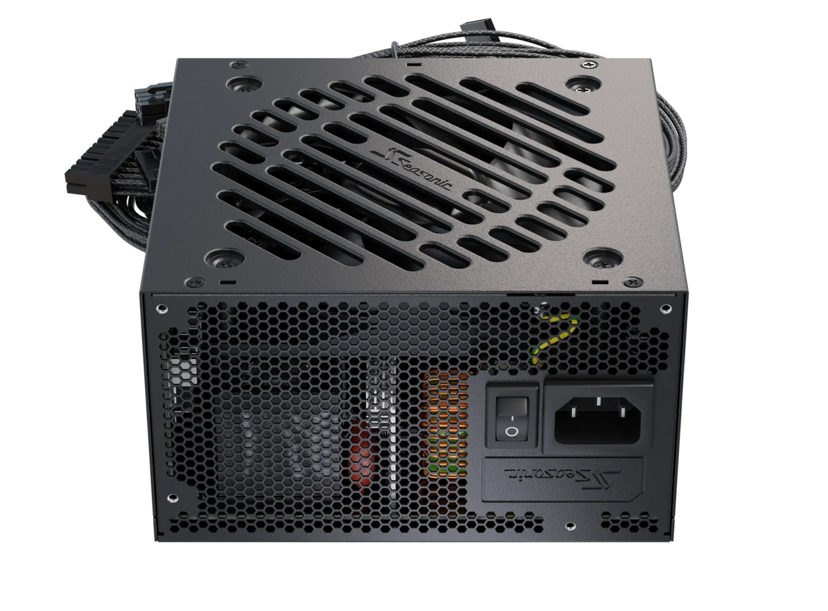 Seasonic CORE GC-750 750W Power Supply | 80 PLUS Gold · ATX 3.1 · PCIe 5.1 | 12V-2x6 Connector | 120mm Hydro Dynamic Bearing Fan · S²FC | Braided Fixed Cables | 5-Year Warranty