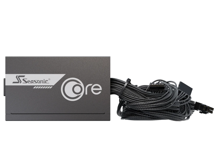 Seasonic CORE GC-750 750W Power Supply | 80 PLUS Gold · ATX 3.1 · PCIe 5.1 | 12V-2x6 Connector | 120mm Hydro Dynamic Bea