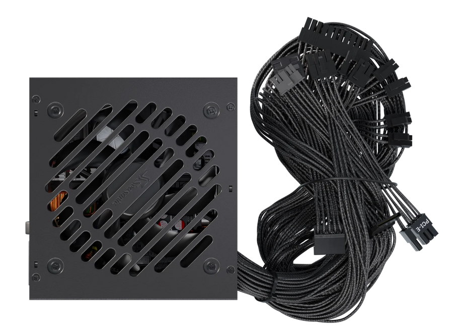 Seasonic CORE GC-850 850W ATX Power Supply | 80 PLUS Gold | ATX 3.1 · PCIe 5.1 · 12V-2x6 600W | Fixed Braided Cables | 1
