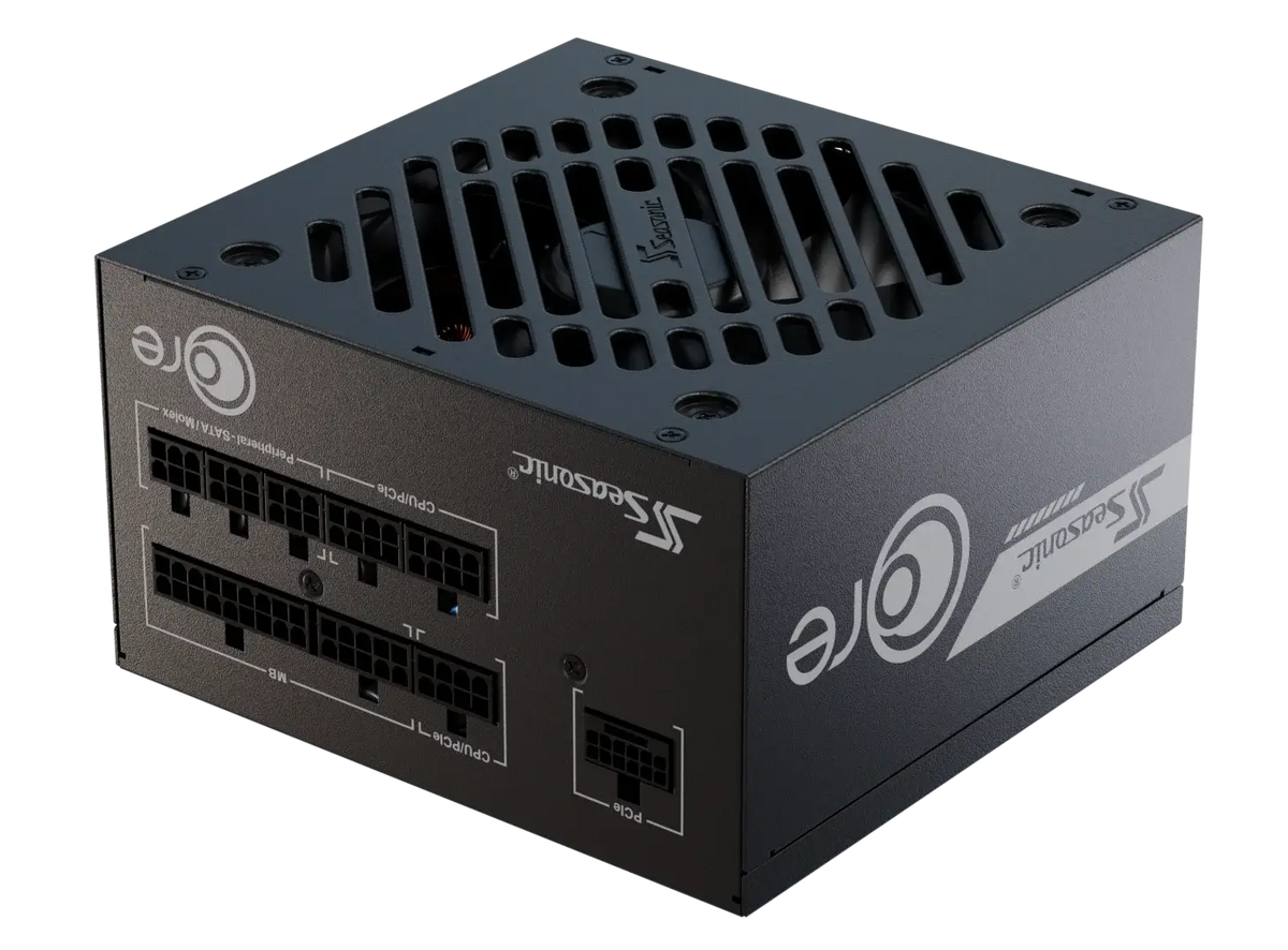 Seasonic CORE GX-850 V2 850W ATX Power Supply | 80 PLUS Gold · Cybenetics Platinum | ATX 3.1 · PCIe 5.1 · 12V-2x6 600W | Fully Modular | 120 mm HDB Fan | 7-Year Warranty | Black