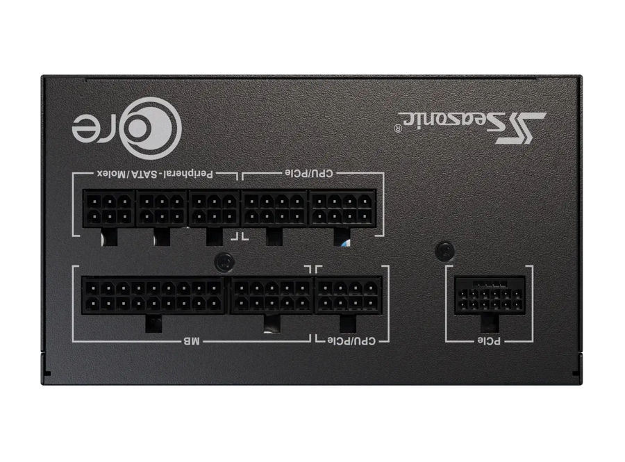 Seasonic CORE GX-850 V2 850W ATX Power Supply | 80 PLUS Gold · Cybenetics Platinum | ATX 3.1 · PCIe 5.1 · 12V-2x6 600W |