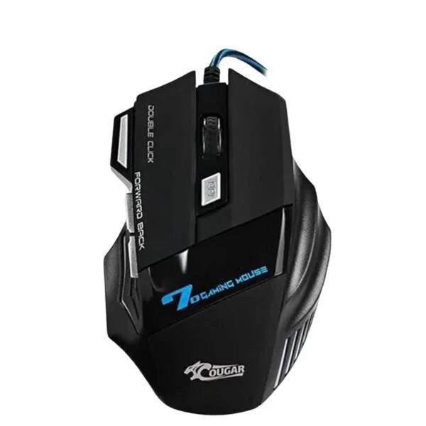 COUGAR EGY X7 Wired RGB Gaming Mouse | Wired USB | 3200 DPI | Optical Sensor | RGB Lighting | Black
