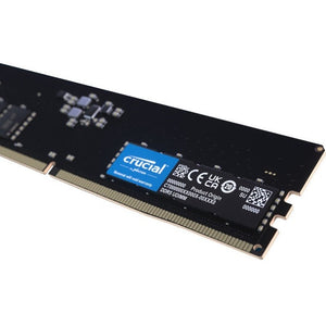 Crucial 16GB DDR5-4800 UDIMM Desktop Memory | CT16G48C40U5 · 1 × 16GB | 4800 MT/s · PC5-38400 · CL40 (40-39-39) | 1.1V · 288-Pin · Non-ECC Unbuffered | Limited Lifetime Warranty