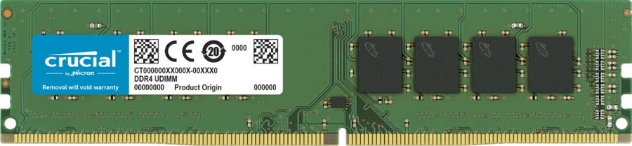 Crucial CT16G4DFRA266 16GB DDR4-2666 Desktop Memory | DDR4 · 16GB (1 x 16GB) | 2666MT/s · PC4-21300 | CL19 · 1.2V | 288-