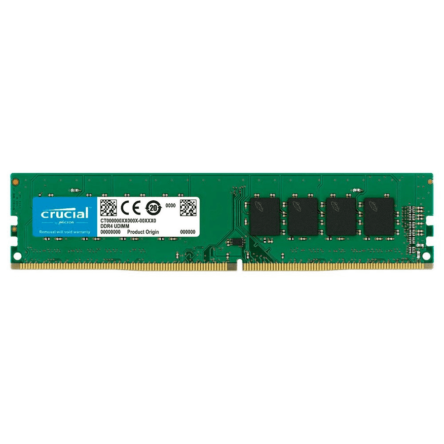 Crucial CT32G4DFD832A 32GB DDR4-3200 Desktop Memory | DDR4 · 32GB (1 x 32GB) | 3200MT/s · PC4-25600 | CL22 · 1.2V | 288-