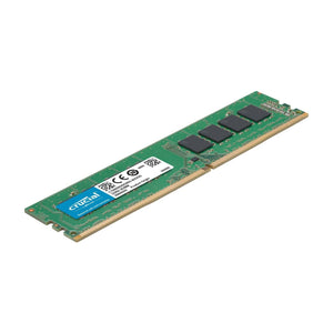 Crucial CT32G4DFD832A 32GB DDR4-3200 Desktop Memory | DDR4 · 32GB (1 x 32GB) | 3200MT/s · PC4-25600 | CL22 · 1.2V | 288-Pin UDIMM · Dual Rank x8 · Unbuffered Non-ECC
