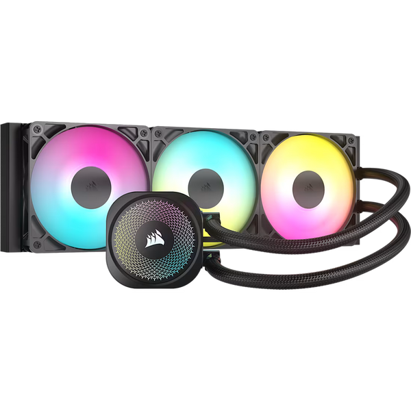CORSAIR Nautilus 360 RS ARGB CPU-Flüssigkeitskühler – 360mm AIO – Geräuscharm – Direkter Mainboard-Anschluss – Intel LGA 1851/1700, AMD AM5/AM4 – 3...