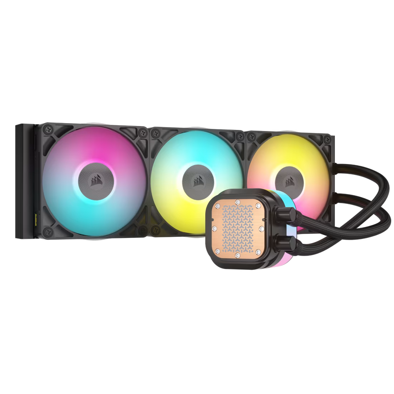 CORSAIR iCUE LINK TITAN 360 RX RGB Flüssig-CPU-Kühler – 360mm AIO – 3x RX120 RGB-Lüfter Inklusive – Geeignet Für Intel LGA 1851/1700, AMD AM5/AM4 –...