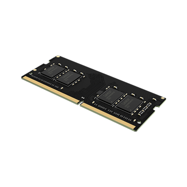 Lexar LD4AS032G-B3200GSST 32GB DDR4 Laptop Memory | 32GB Single Module · DDR4-3200 | CL22-22-22-52 · 1.2V | 260-Pin SO-DIMM | Black