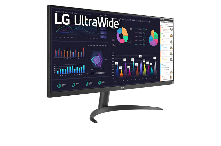 LG UltraWide 34WQ500-B | 34" UW-FHD IPS Monitor | 100Hz | 5ms | HDR400 | FreeSync