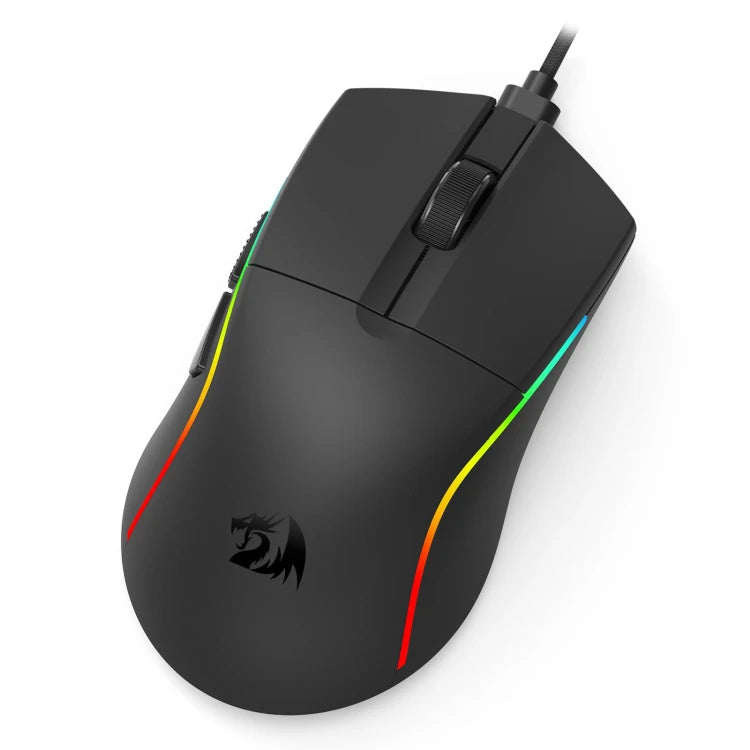 Redragon M816-STD Tri-Mode Wireless Gaming Mouse | 24000 DPI PAW 3311 Sensor | 6 Fully Programmable Buttons | Up to 200h Battery Life | True RGB Backlight | Customisable Software