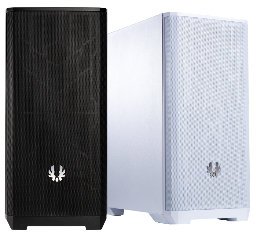BitFenix Nova Mesh Gaming PC Case | High-Airflow Mesh Front Panel | Black