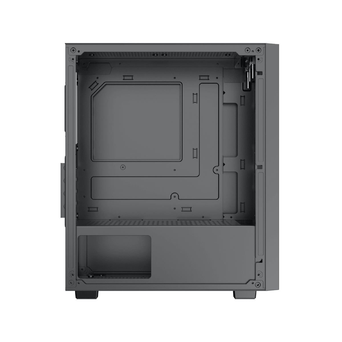 Xigmatek Amun ARGB Micro-ATX Gaming Case + X-Power 650W PSU | 3× Z20A ARGB PWM Fans | Tempered Glass Side Panel | 295mm GPU · 165mm CPU Cooler | USB 3.0 · 2× USB 2.0 | Black