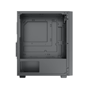 Xigmatek Amun ARGB Micro-ATX Gaming Case + X-Power 650W PSU | 3× Z20A ARGB PWM Fans | Tempered Glass Side Panel | 295mm GPU · 165mm CPU Cooler | USB 3.0 · 2× USB 2.0 | Black