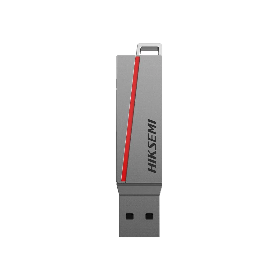 HIKSEMI E307C Dual Slim 128GB USB Flash Drive | USB 3.2 | USB Type-A + USB Type-C Dual Connector | Metal · 67 × 16 × 10 