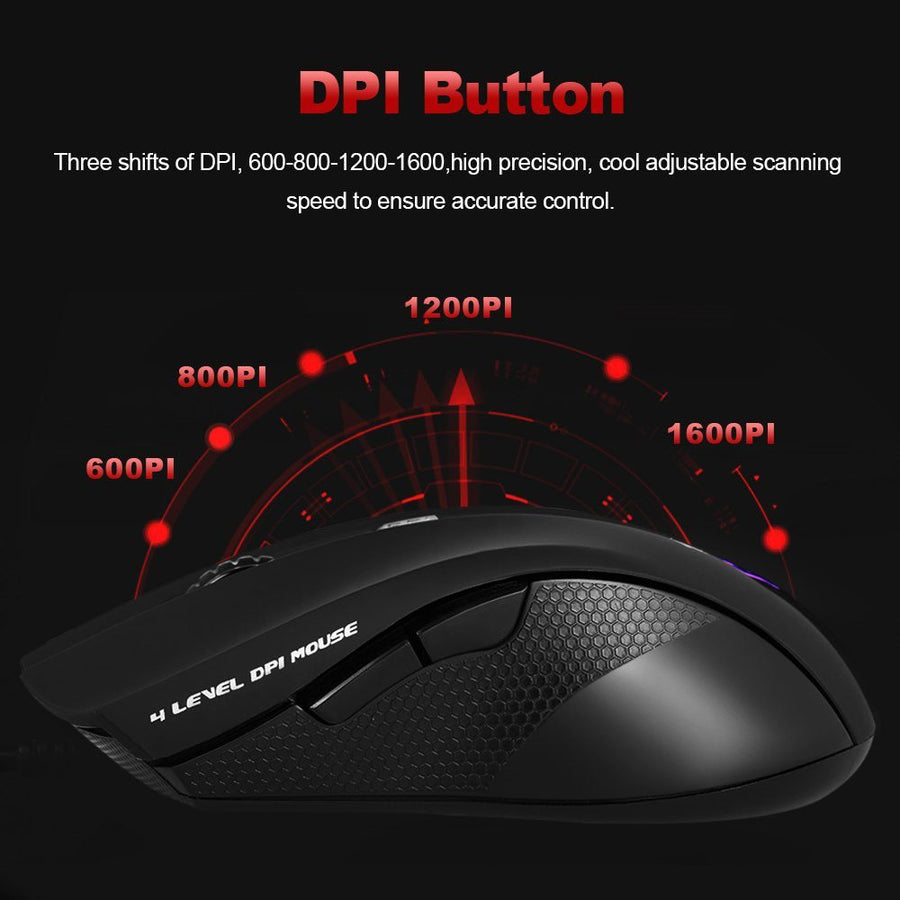Forev FV-W9 Wireless Mouse | 2.4GHz Wireless · Nano USB Receiver | 1000–1600 DPI | 10m Range | 90g · Four-Way Wheel | Bl