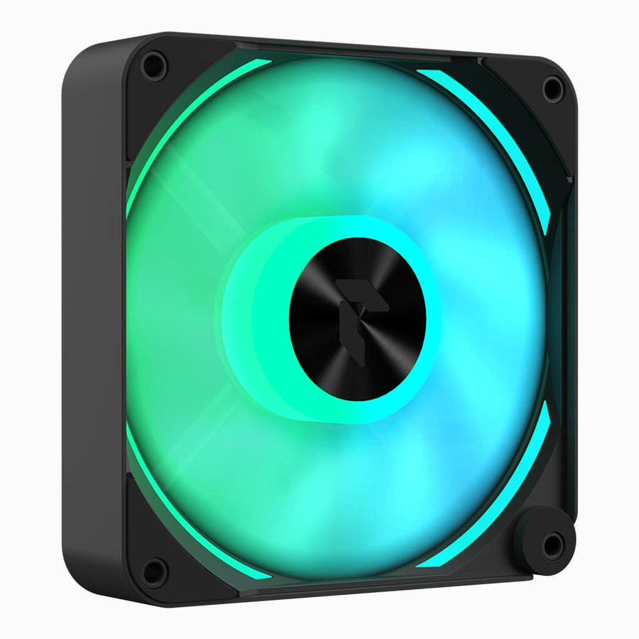 APNX FP2-120 PWM ARGB Case Fan | 120 × 120 × 30mm | PWM 500-1800 RPM · 83.87 CFM | 3.49 mmH2O · 34.8 dBA · FDB Bearing |