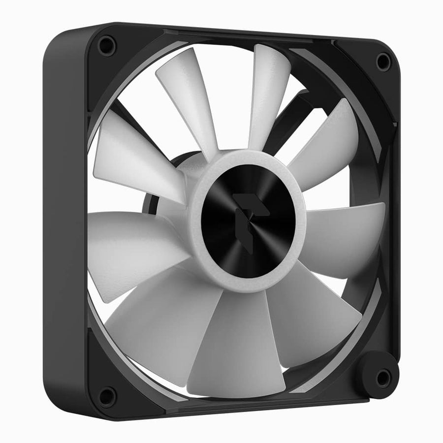 APNX FP2-120 PWM ARGB Case Fan | 120 × 120 × 30mm | PWM 500-1800 RPM · 83.87 CFM | 3.49 mmH2O · 34.8 dBA · FDB Bearing |